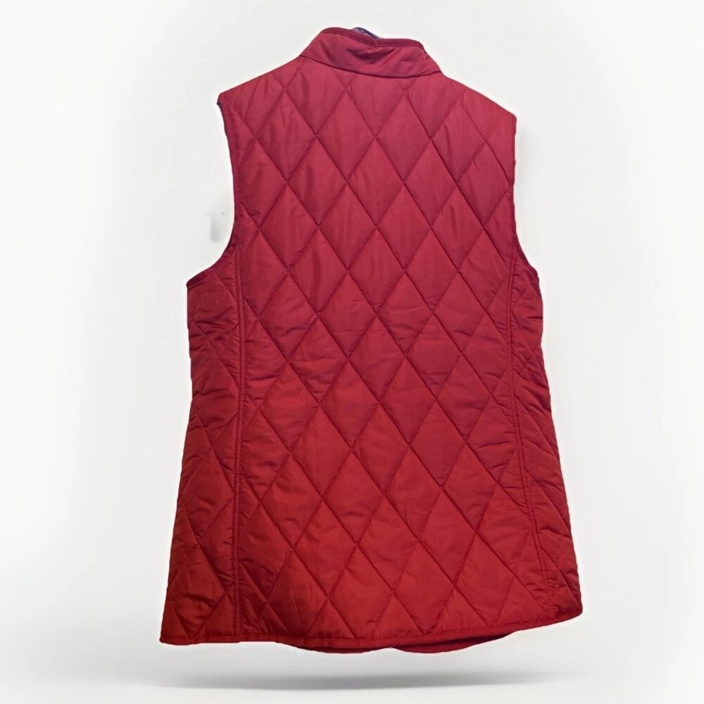 Kenneth Cole New York Quilted Hot Pink Puffer Vest Women's Size Medium NWT - Picture 3 of 12